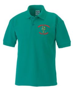 Emerald Polo - Embroidered with Appletree Gardens First School Logo