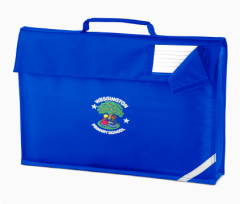 Royal Book Bag - Embroidered with Wessington Primary School Logo