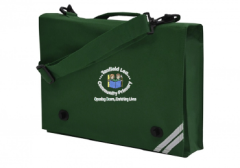 Bottle Document Case - Embroidered with Tanfield Lea Primary School Logo