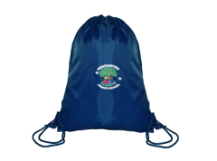 Royal PE Bag - Embroidered with Wessington Primary School Logo