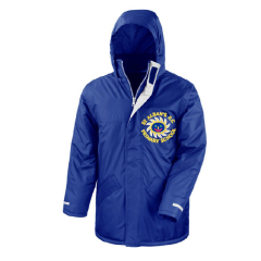 Royal Winter Coat- Embroidered with St Albans R.C. Primary School (Newcastle) Logo