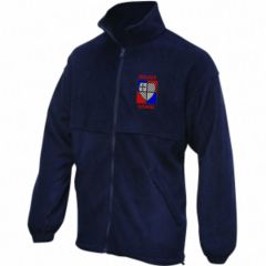 Navy Blue Polar Fleece - Embroidered with Belsay Primary School Logo