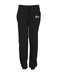 Black PE Jog Bottoms - Embroidered with Bexhill Academy Logo