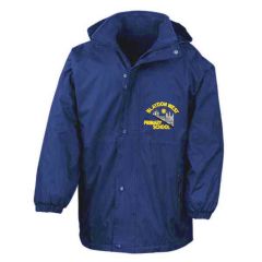 Royal Stormproof Coat - Embroidered with Blaydon West Primary School Logo