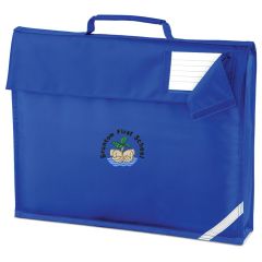 Royal Book Bag - Embroidered with Brunton First School Logo