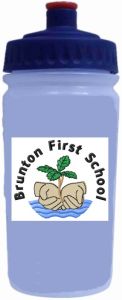 Water Bottle - Printed with Brunton First School Logo