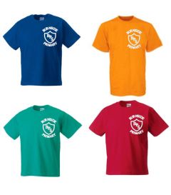 PE T-shirt - Embroidered with Burnside Primary School Logo