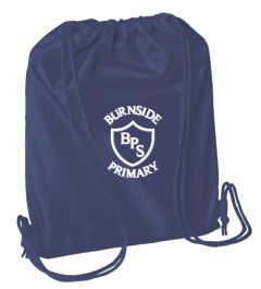 Navy PE Bag - Embroidered with Burnside Primary School Logo