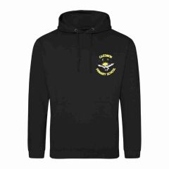 (STAFF) Black Hoodie - Embroidered with Caedmon Primary School (Gateshead) Logo