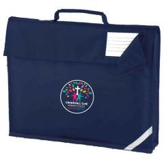 Navy Bookbag *Key Stage 1 Only* - Embroidered with Crakehall CofE School logo