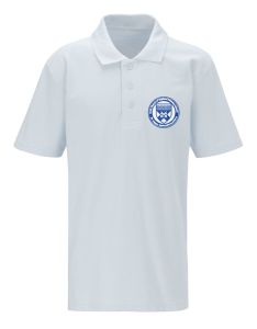White Polo - Embroidered with Croft CofE Primary School logo