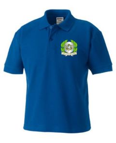 Royal Polo - Embroidered with Fishburn Primary School logo