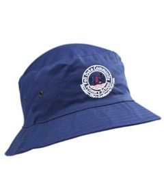 Royal Cotton Summer Hat - Embroidered with Fell Dyke Primary School logo