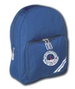 Royal Infant Backpack - Embroidered with Fell Dyke Primary School logo