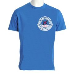 Sky PE T-Shirt - Embroidered with Fell Dyke Primary School logo