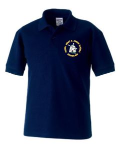 *STAFF* Navy Polo - Embroidered with Fulwell Infant School Logo