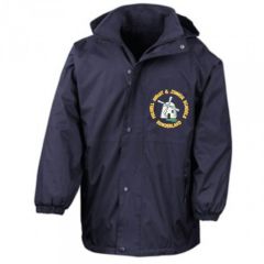 Navy Stormproof Coat - Embroidered with Fulwell Infant School Logo