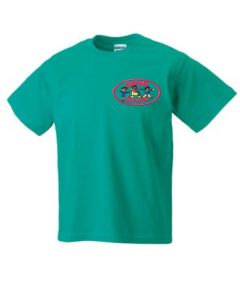 Emerald T-Shirt - Embroidered with Gibside School Logo (Alternative Option to Polo Shirt)