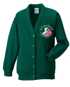 Bottle SweatCardigan - Embroidered with Greenland PS Logo