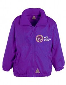 Reversible School Jacket - Embroidered with Hasting Hill Academy Logo