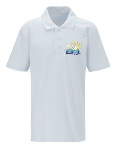 White Polo - Embroidered Hummersea Primary School Logo