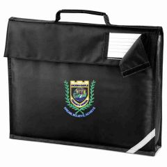 Black Book Bag - Embroidered with Hylton Castle Primary School Logo