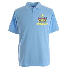 Sky Polo - Embroidered with Kingsley Primary School Logo