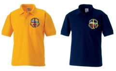 Polo Shirt - Embroidered with Longhoughton C.E. Primary School Logo