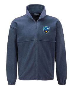 STAFF - Navy Blue Fleece - Embroidered with Meadowdale Academy Logo