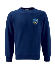 STAFF - Navy Blue Sweatshirt - Embroidered with Meadowdale Academy Logo