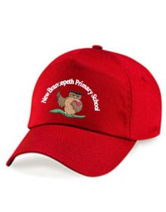 Red Cap - Embroidered With New Brancepeth Primary Logo