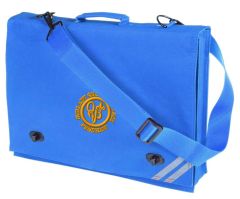 Royal Document Case - Embroidered with Our Lady Queen of Peace Primary School logo