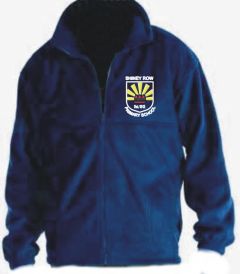 Royal Polar Fleece - Embroidered with Shiney Row Primary School Logo