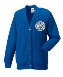 Cardigan - Embroidered with St Matthew's RC Primary School (Jarrow) Logo
