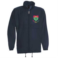 Fold Away Jacket/Cagoule - Embroidered with St Oswalds Primary School (Hebburn) logo 