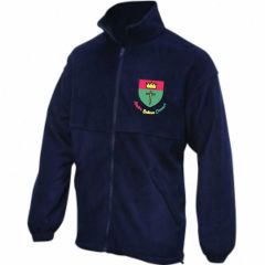 Navy Fleece - Embroidered with St Oswalds Primary School (Hebburn) logo 