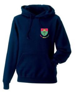 PE Hoodie - Embroidered with St Oswalds Primary School (Hebburn) logo