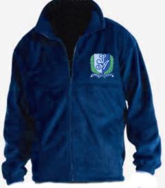Royal Fleece - Embroidered with St Agnes RC Primary School Logo