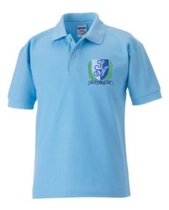 Sky Polo - Embroidered with St Agnes RC Primary School Logo