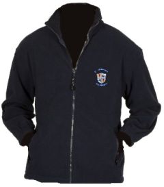 Navy Fleece - Embroidered with St Leonard's R.C Primary School Logo