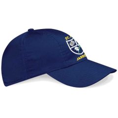 Navy Cap - Embroidered with St Mary's (Jarrow) Primary School logo