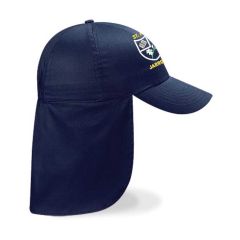 Navy Legionaire Cap - Embroidered with St Mary's (Jarrow) Primary School logo