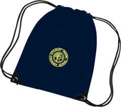 Navy PE Bag - Embroidered with Stanley Crook Primary School
