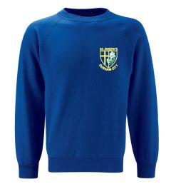 Royal Sweatshirt - Embroidered St Joseph's RCVA Primary School (Gilesgate/Durham City) Logo