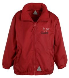 Red Mistral Jacket - Embroidered with St John's C E (Aided) Primary School Logo