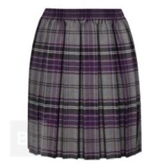 Purple Tartan Skirt - for Swansfield Park Primary School (Alnwick)