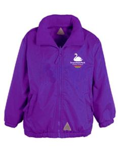 Purple Mistral Jacket - Embroidered with Swansfield Park Primary School (Alnwick) Logo