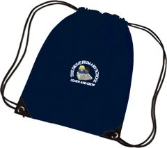 Navy PE Bag - Embroidered with The Drive Primary School Logo