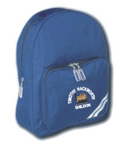 Royal Infant Back Pack - Embroidered with Timothy Hackworth Primary School Logo