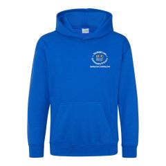 Royal Hoodie - Embroidered with Tanfield Lea Primary School Logo